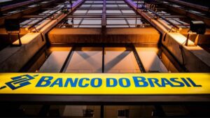 Imagem da fachada do Banco do Brasil