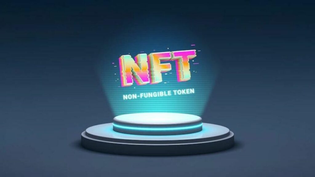 Imagem da sigla "NFT"