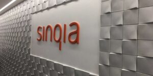 Logo da empresa de tecnologia Sinqia