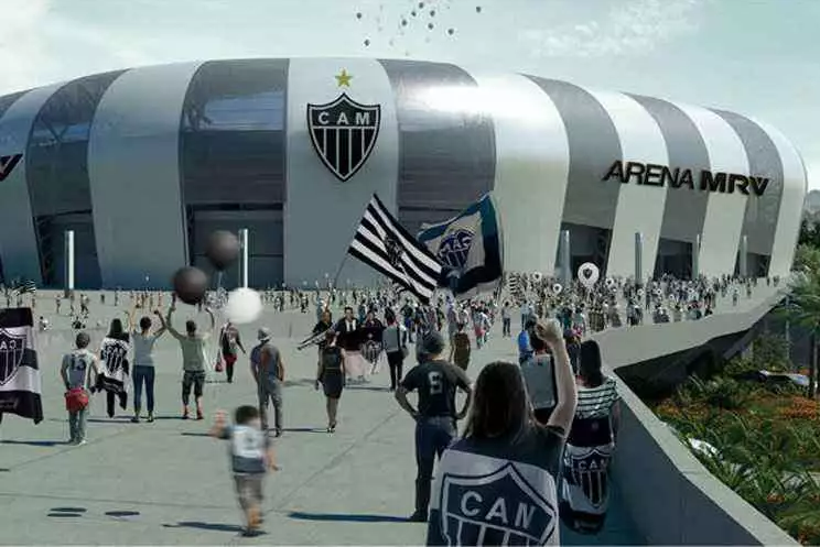 Imagem da Arena MRV do time Atlético