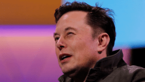 Imagem do empresário dono da Tesla Elon Musk