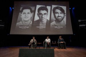 Vinícius Bazan, Samir Kerbage e João Zecchin falam sobre criptomoedas