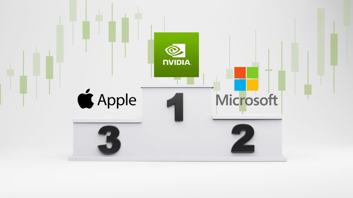 Nvidia (NVDC34) ‘rouba’ pódio da Microsoft e se torna a empresa mais valiosa do mundo, mas analista prefere a ação de uma concorrente; veja