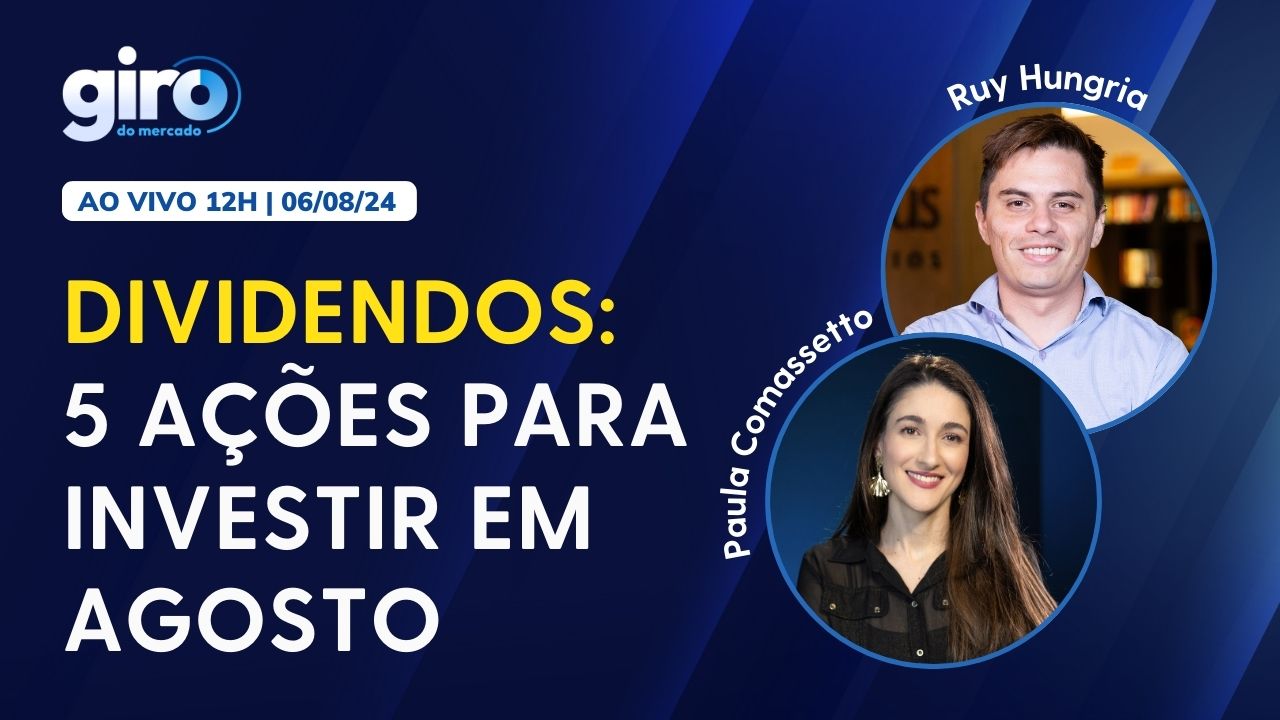 Dividendos: Top 5 ações para investir em agosto, segundo Empiricus Research